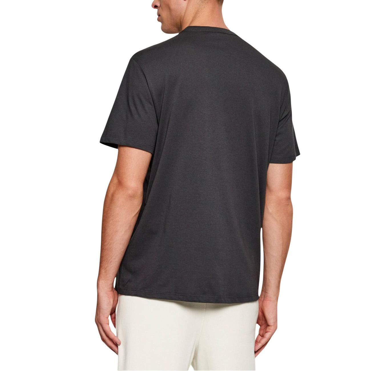 2447039 Calvin Klein Jeans T-Shirt Nera Stampa Uomo