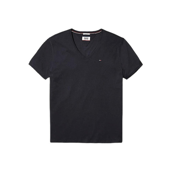 T-Shirt Nera Monocromo Uomo