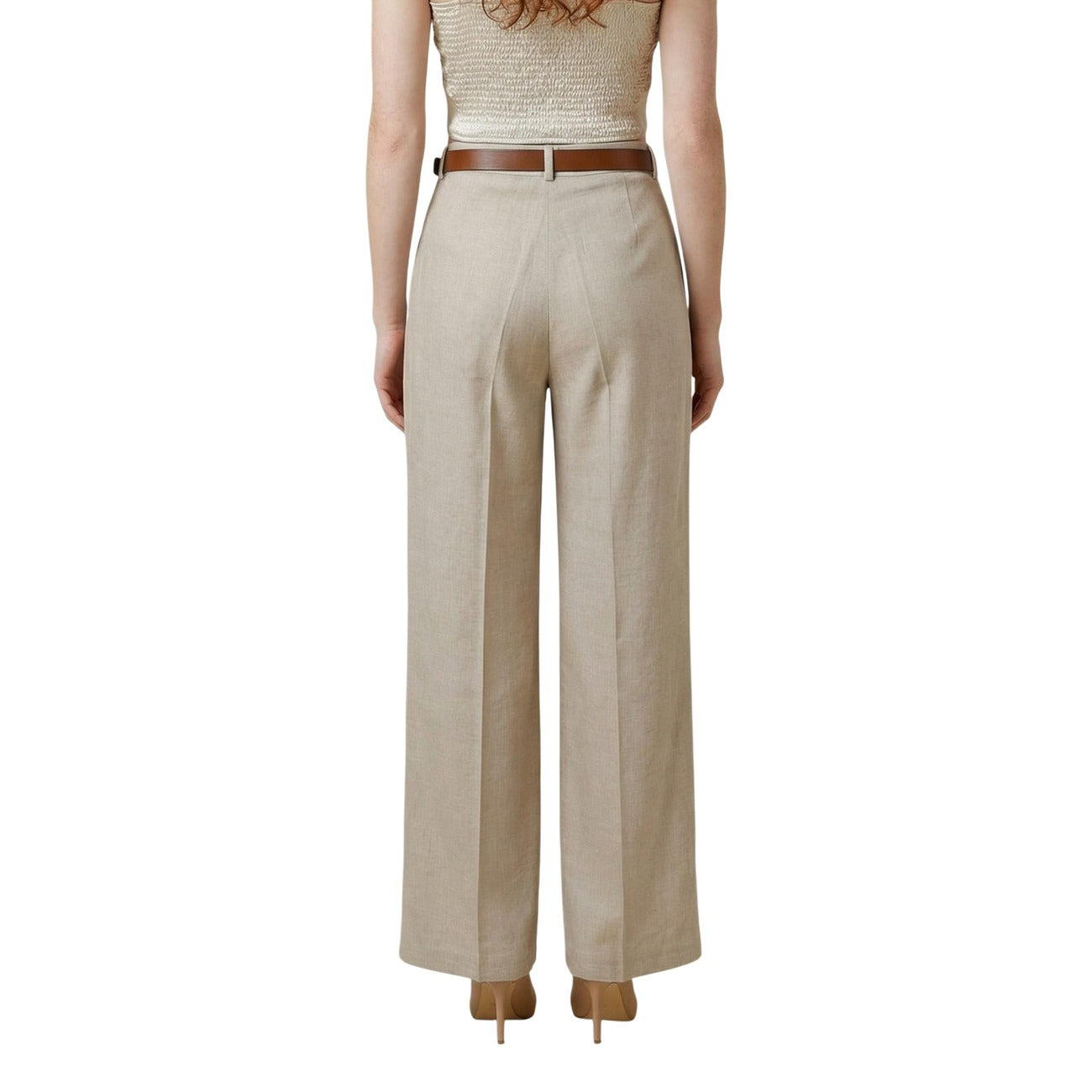 514484 Artigli Pantaloni Beige Donna Primavera/Estate