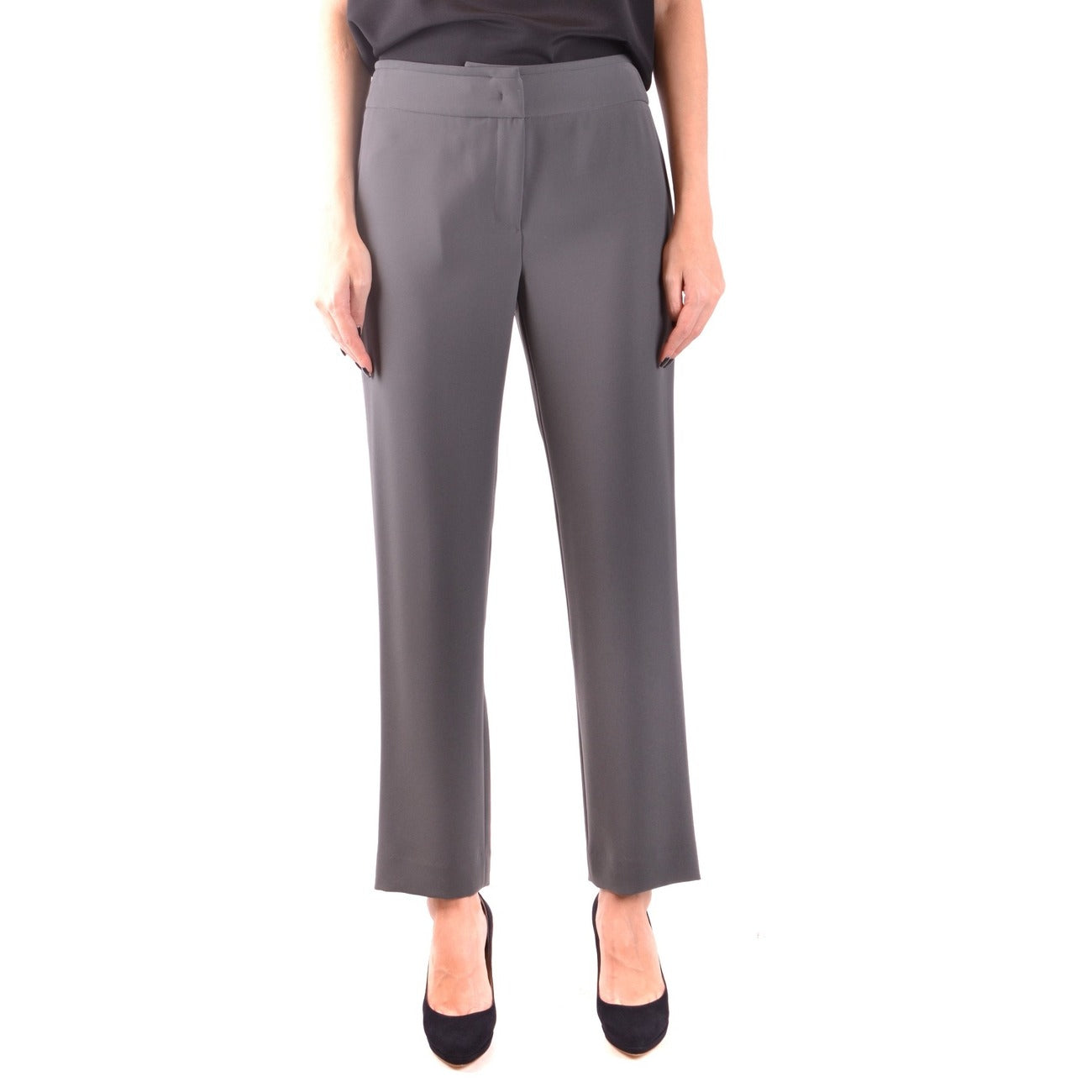 491049 Armani Collezioni Pantaloni Grigi Donna Primavera/Estate