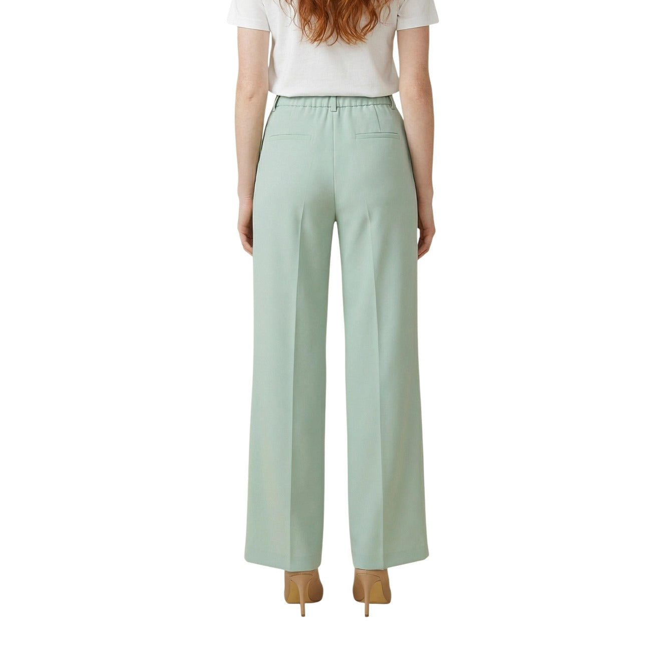 511744 Artigli Pantaloni Verdi Donna Primavera/Estate
