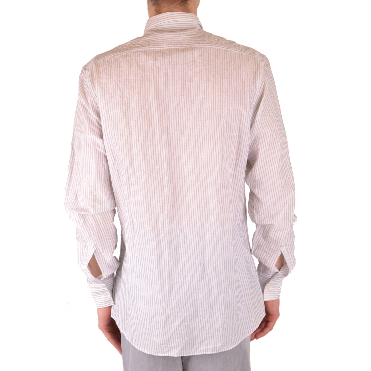 2431419 Neil Barrett Camicia Bianco Maniche Lunghe Uomo