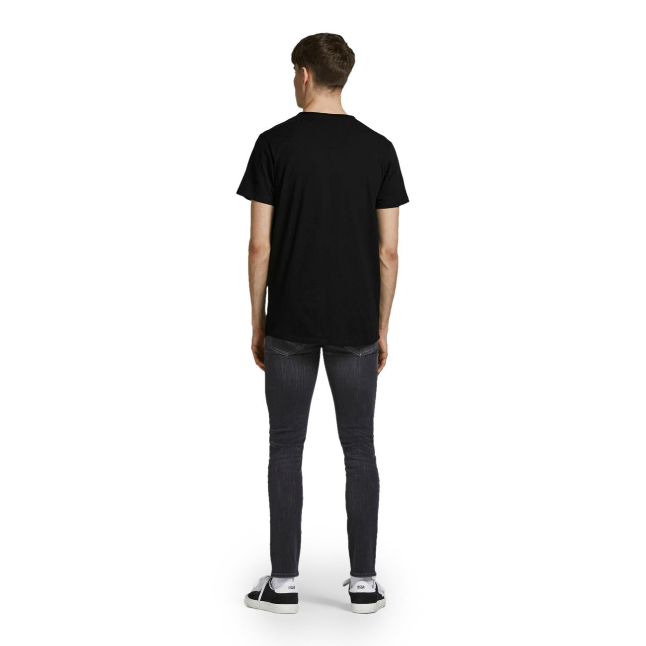 425780 Jack & Jones T-Shirt Nero Monocromo Uomo