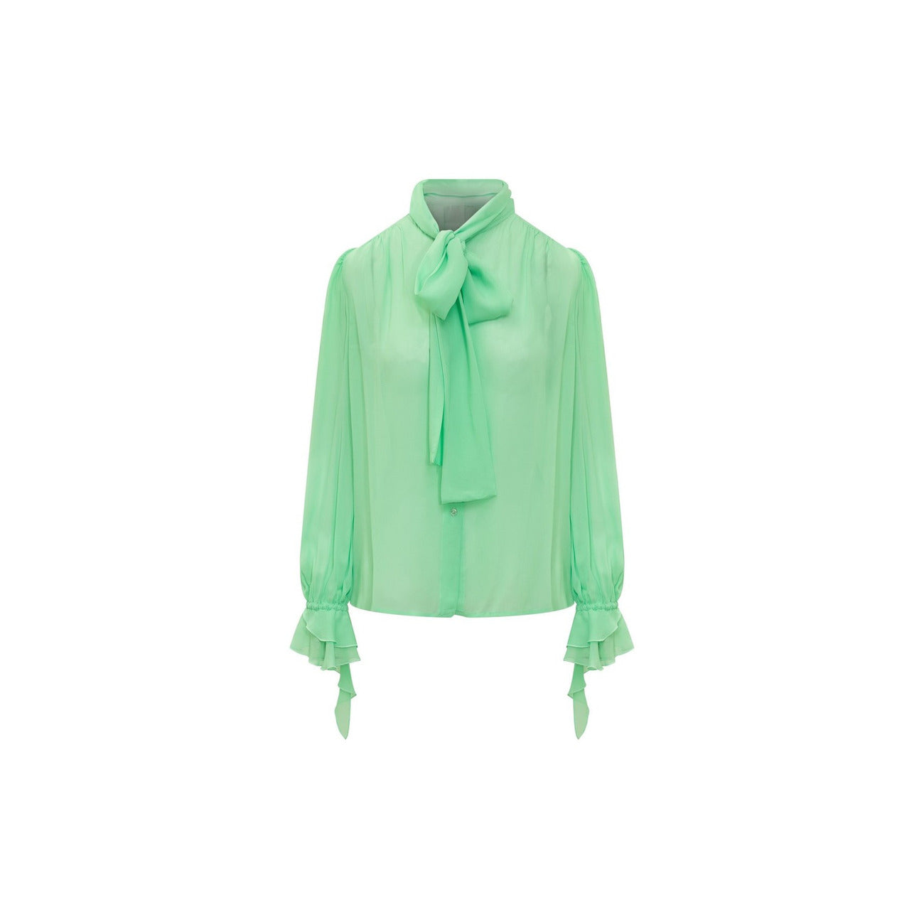 487336 Pinko Camicia Verde Donna Primavera/Estate