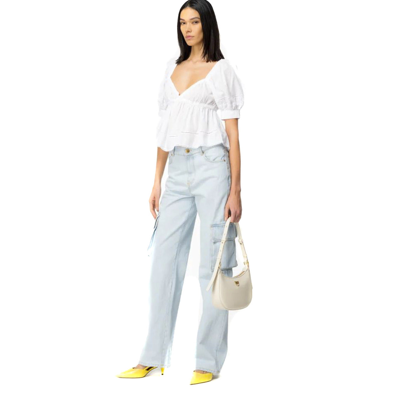 2471987 Pinko Blouse Bianco Donna