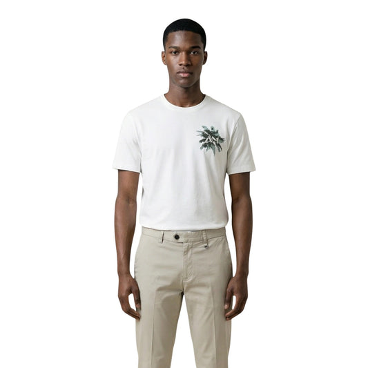 2451719 Antony Morato T-Shirt Bianca Stampa 100% Cotone Uomo