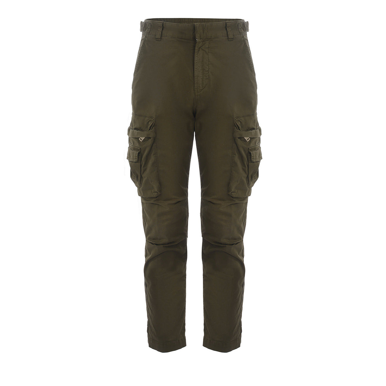 2434567 Diesel Pantaloni Verde 100% Cotone Uomo