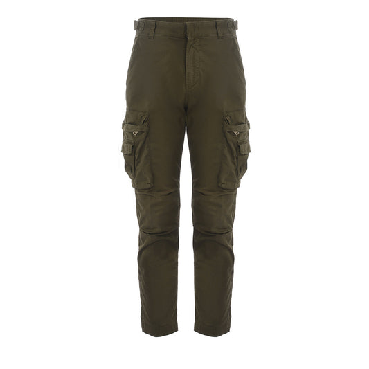 2434567 Diesel Pantaloni Verde 100% Cotone Uomo