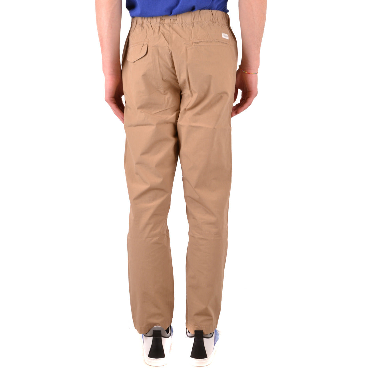 2439906 Woolrich Pantaloni Beige 100% Cotone Uomo