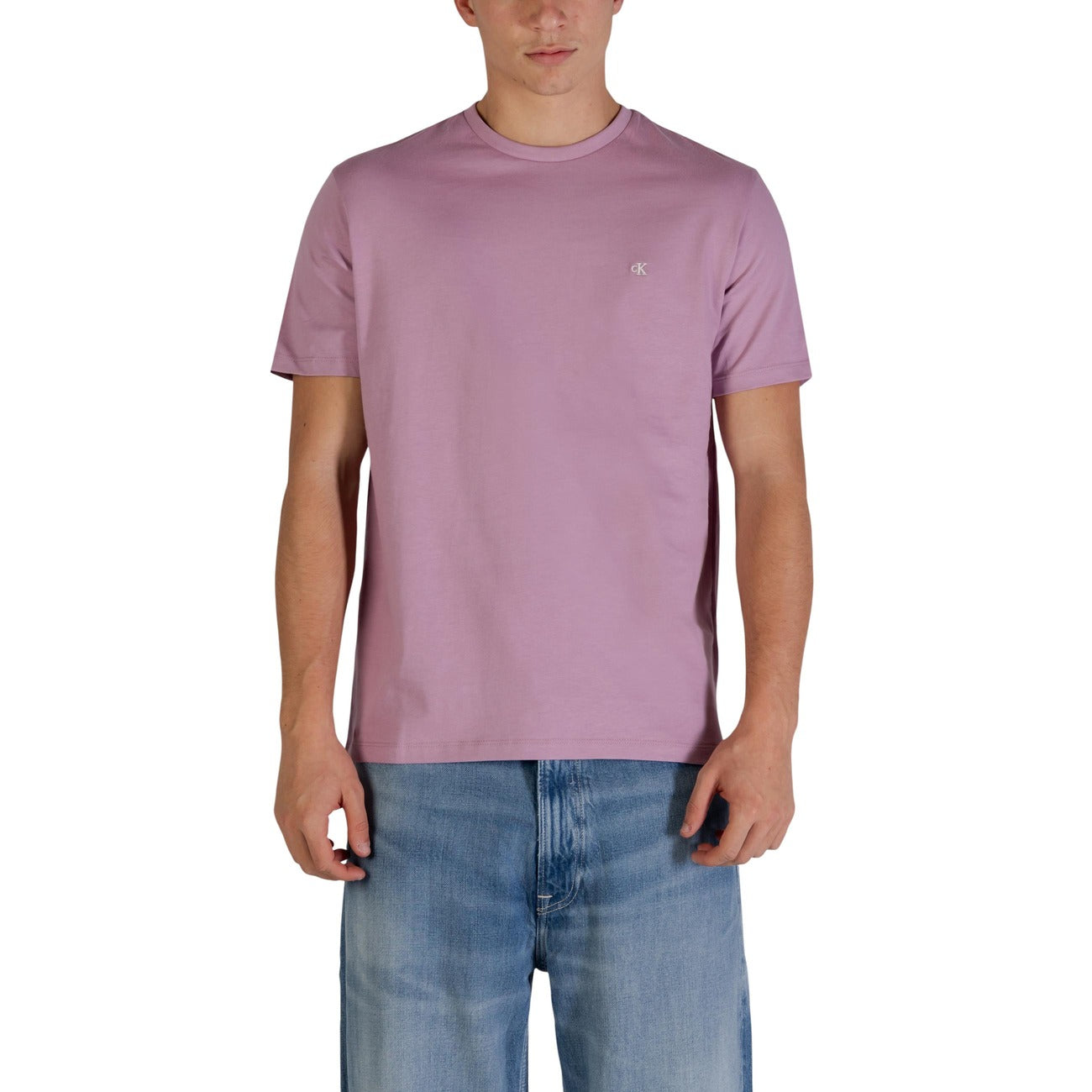 2447870 Calvin Klein Jeans T-shirt Rosa Uomo