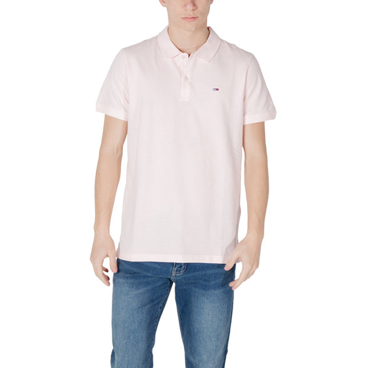 2419451 Tommy Hilfiger Jeans Polo Rosa Uomo