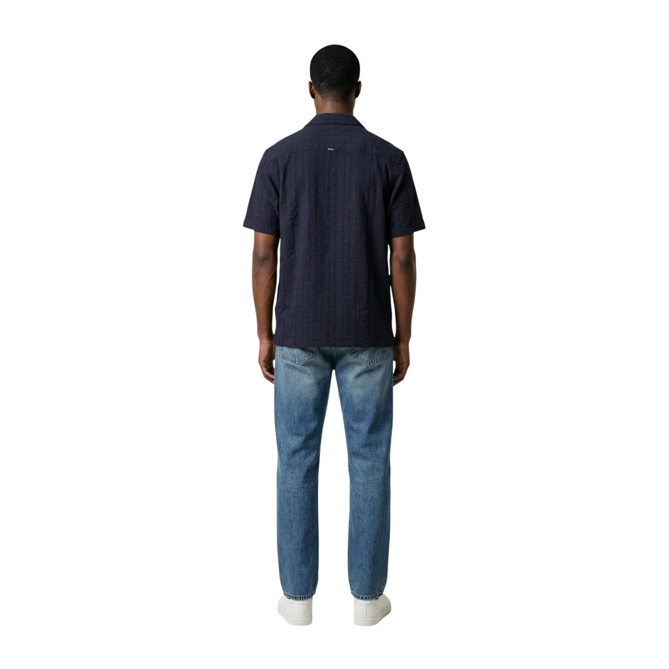 2456474 Antony Morato Camicia Blu Cotone Uomo