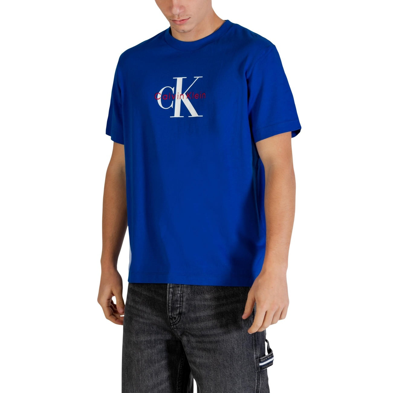 2447242 Calvin Klein Jeans T-shirt Blu Uomo