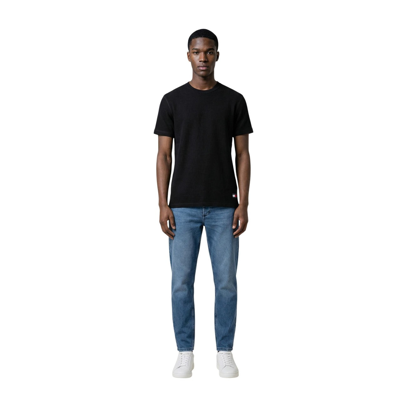 2453222 Tommy Hilfiger Jeans T-Shirt Nera Uomo