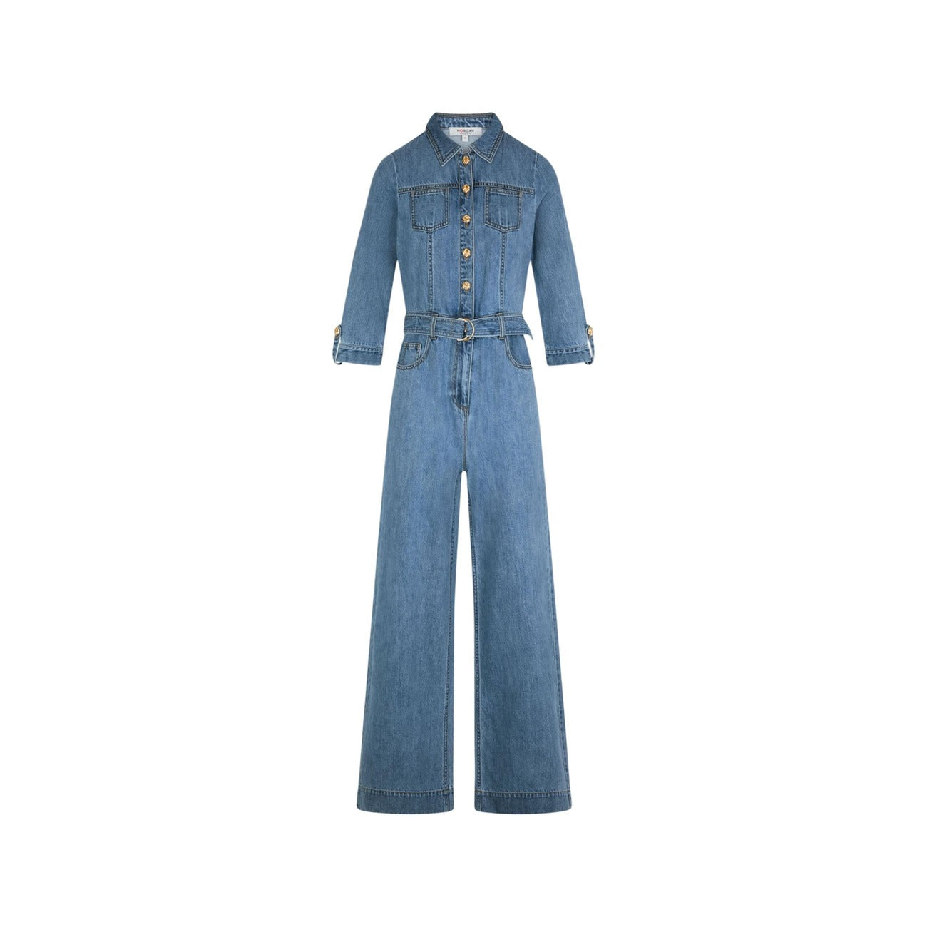 510421 Morgan De Toi Tuta Azzurra Donna Primavera/Estate