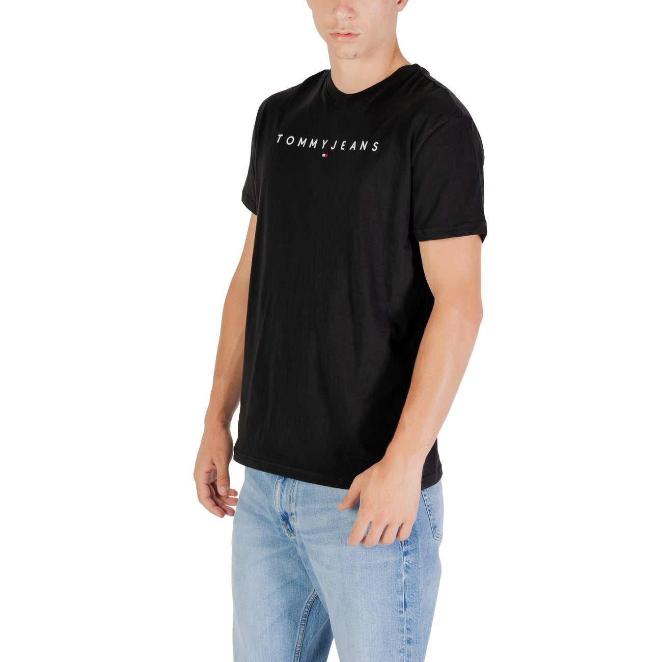 2452961 Tommy Hilfiger Jeans T-Shirt Nera Uomo