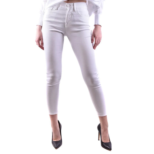 2437648 Jacob Cohen Jeans Bianchi Lyocell Cotone Made Italy Donna