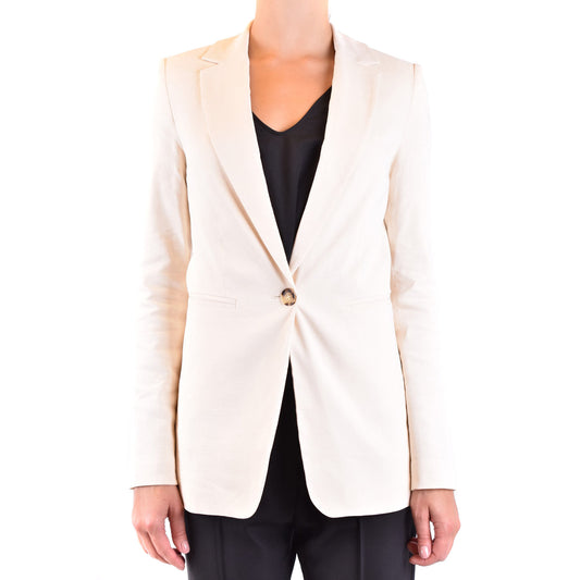 2423064 Pinko Giacca Beige Donna Lino 59% Viscosa 38% Elastan 3%
