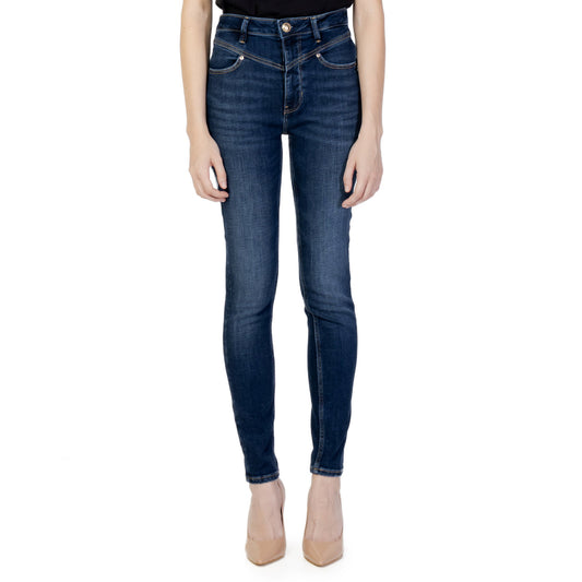 283793 Guess Jeans Blu Cotone Donna
