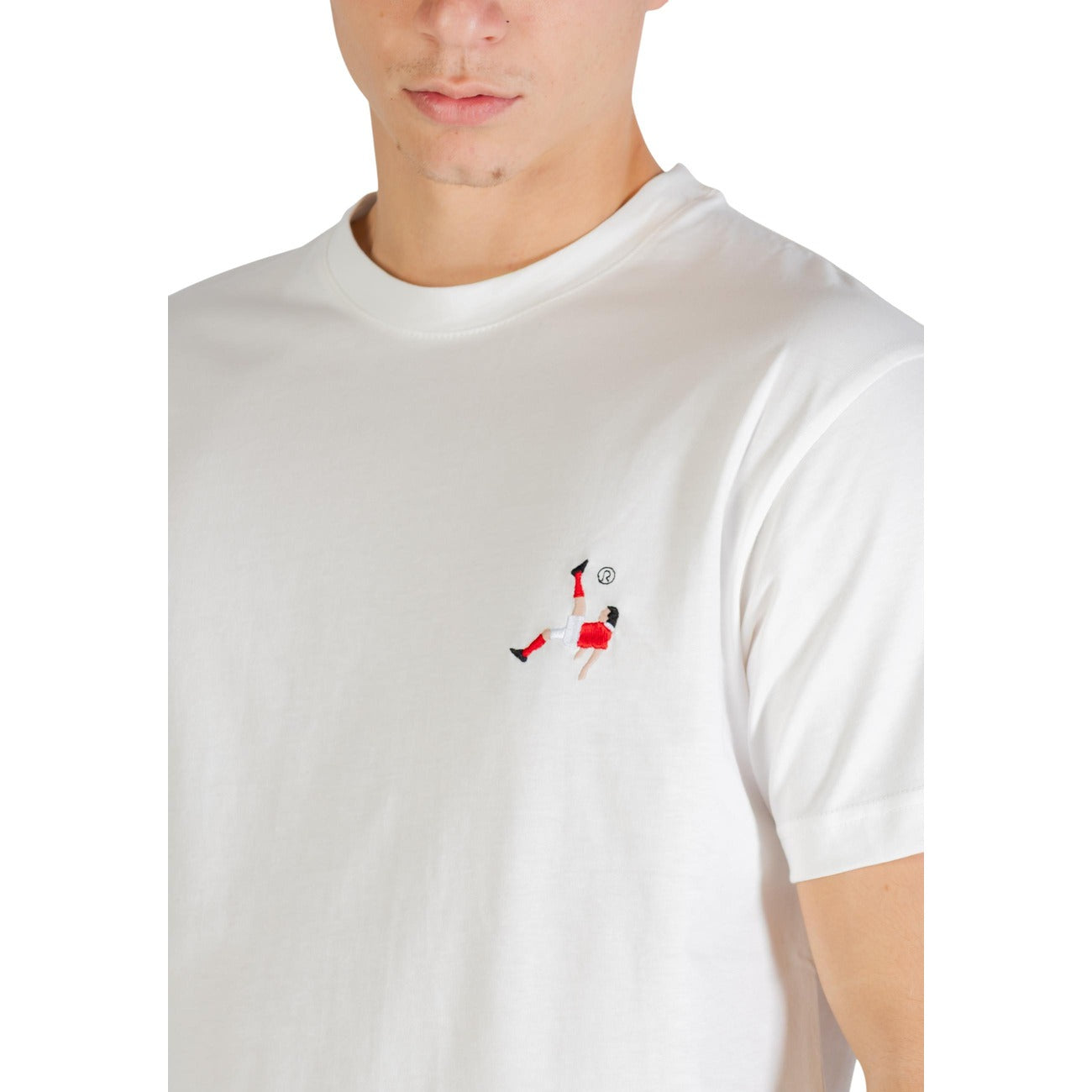 2257138 Hydra Clothing T-Shirt Bianco Calciatore Uomo