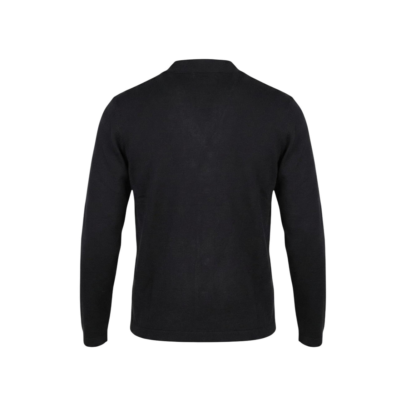 2455600 Gianni Lupo Cardigan Nero Bavero Uomo