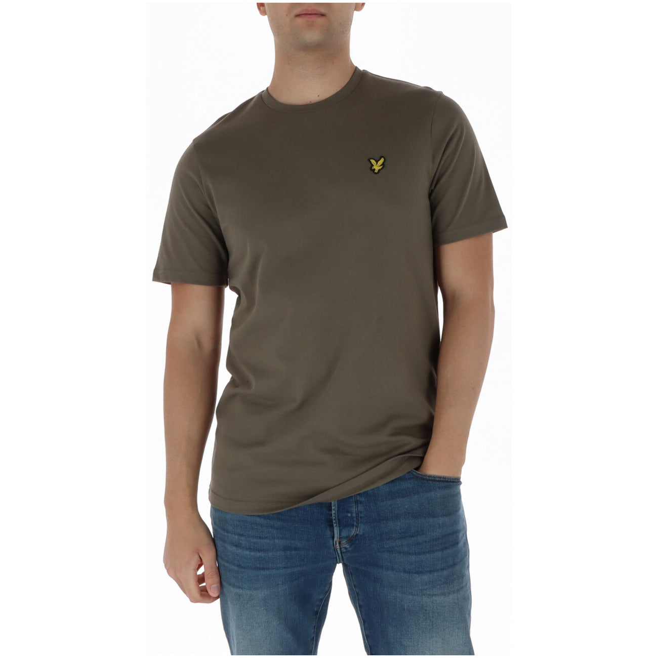2456844 Lyle & Scott T-Shirt Verde Uomo