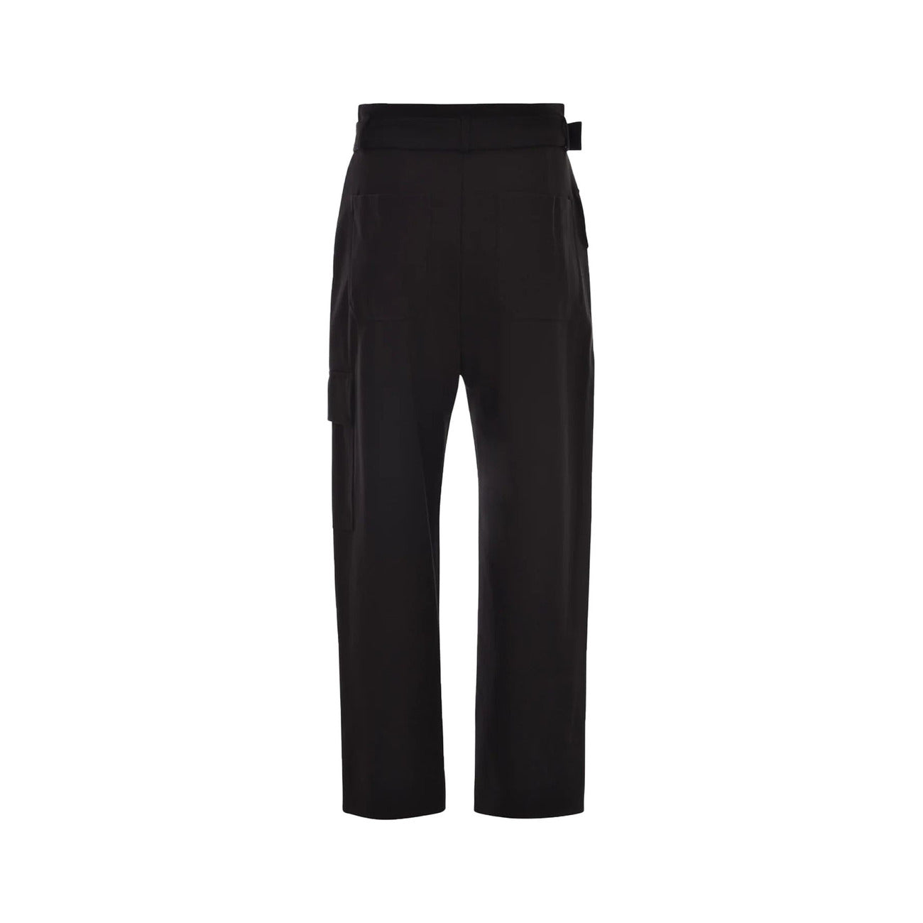 2422968 Pinko Pantaloni Neri Viscosa Multitasche Donna