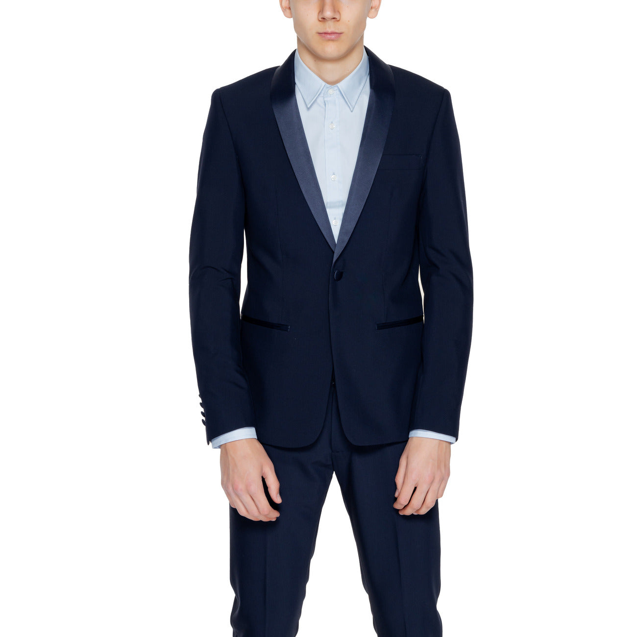 2252461 Antony Morato Giacca Blu Tasche Uomo