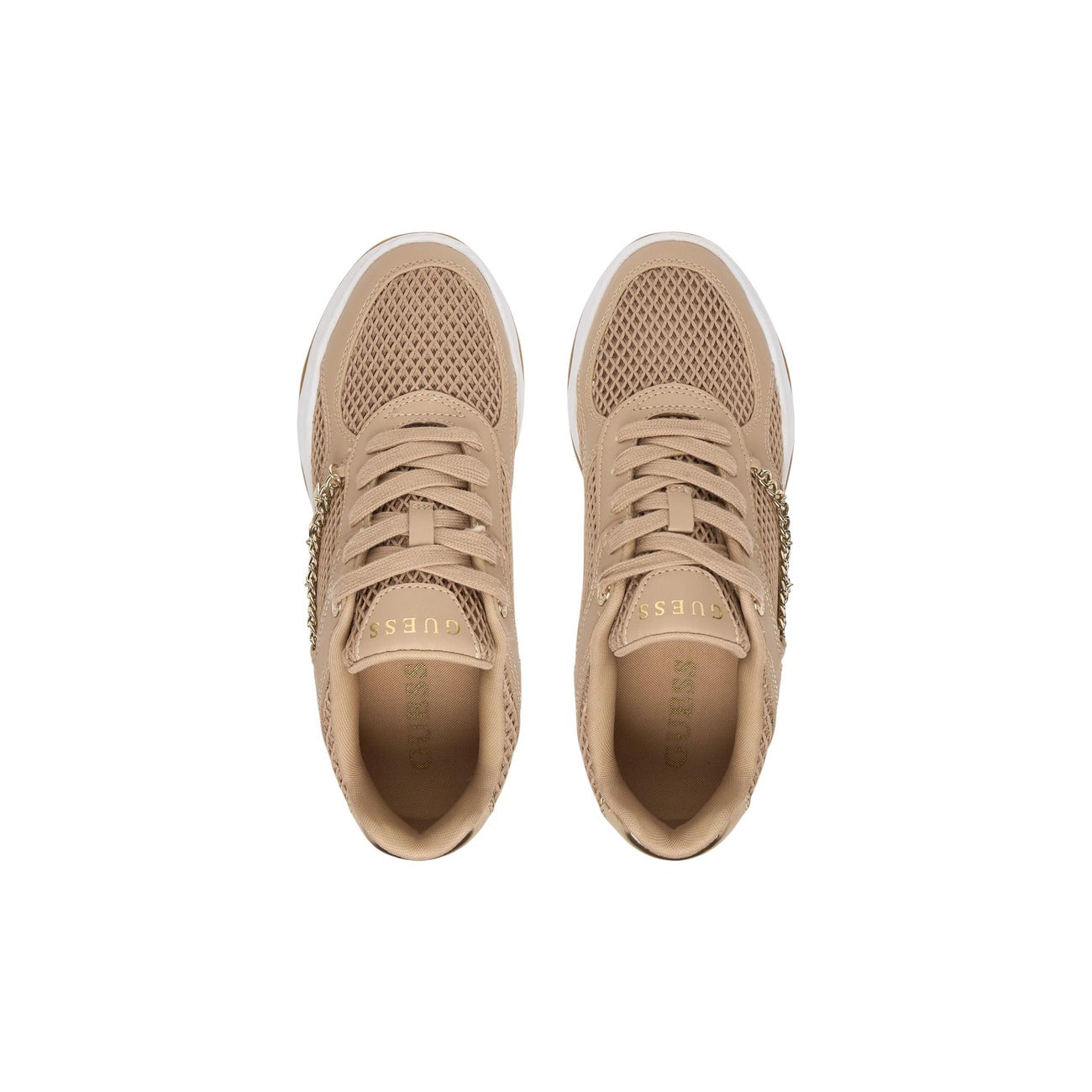 503856 Guess Sneakers Beige Sportive Donna
