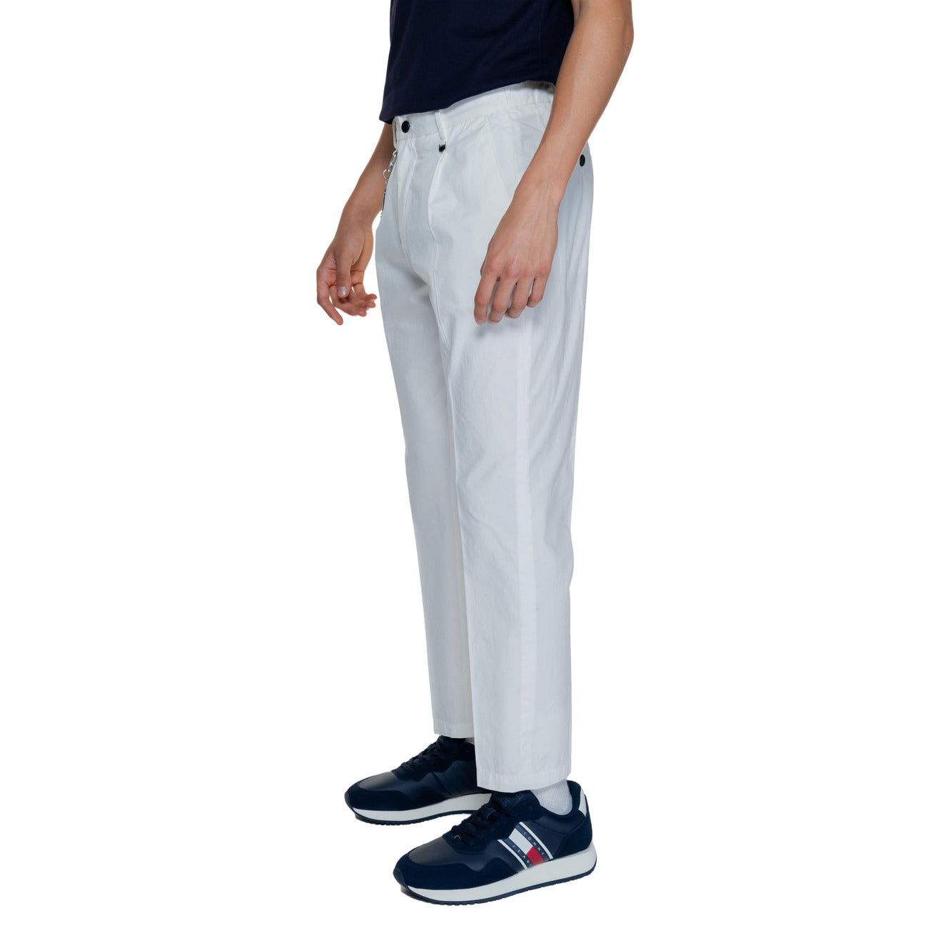 2293071 Antony Morato Pantaloni Bianco Cotone Uomo