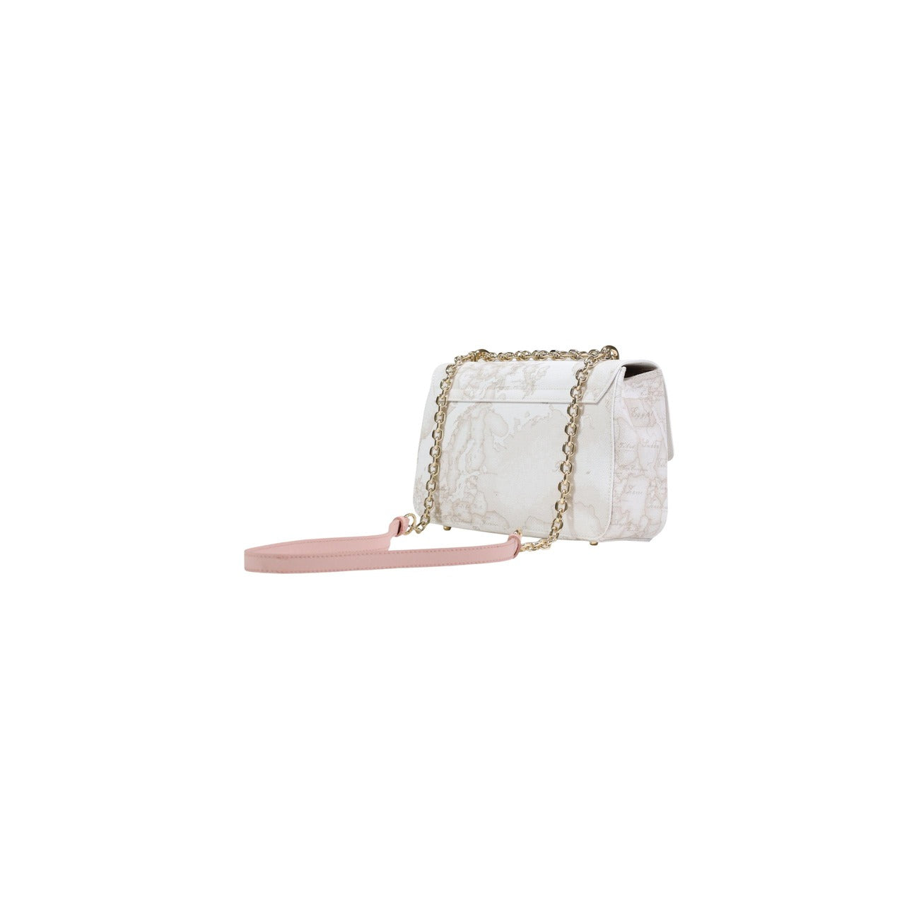 2455131 Alviero Martini Borsa Donna Bianca Stampa Clip
