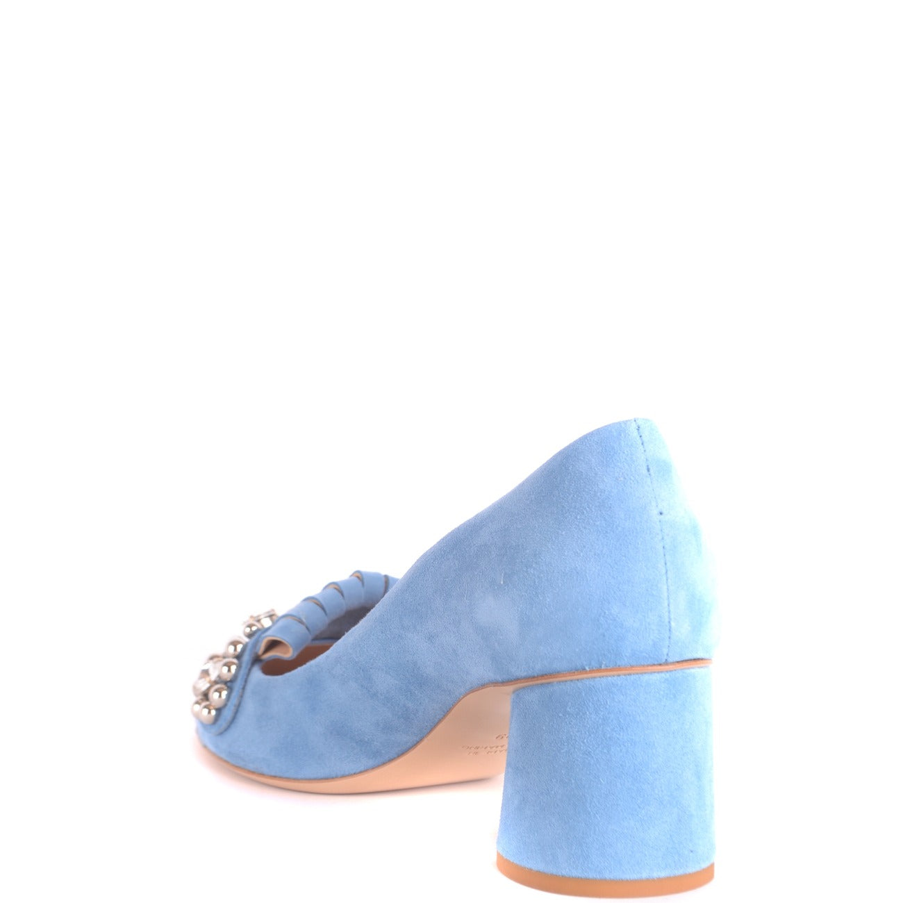 489374 Ninalilou Scarpe Décolleté Azzurro Donna Primavera/Estate