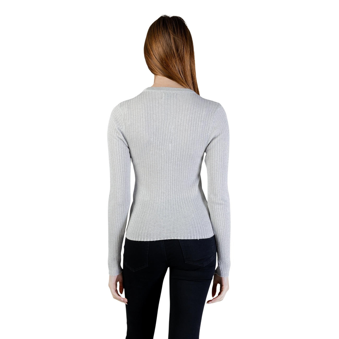 2452446 Jacqueline De Yong Maglia Argento Donna