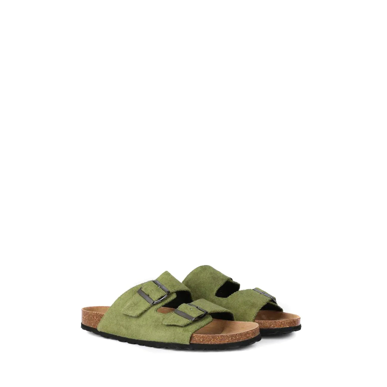 491316 Mc2 Saint Barth Ciabatte Verdi Cotone Donna