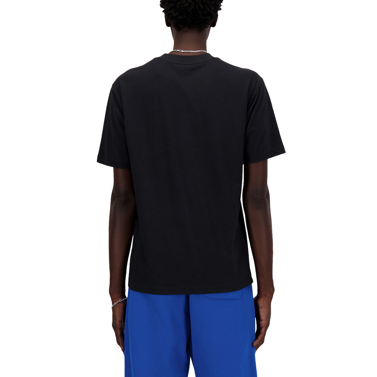 2237140 New Balance T-Shirt Nero Monocromo Uomo
