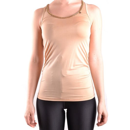 486606 Elisabetta Franchi Canotta Beige Donna