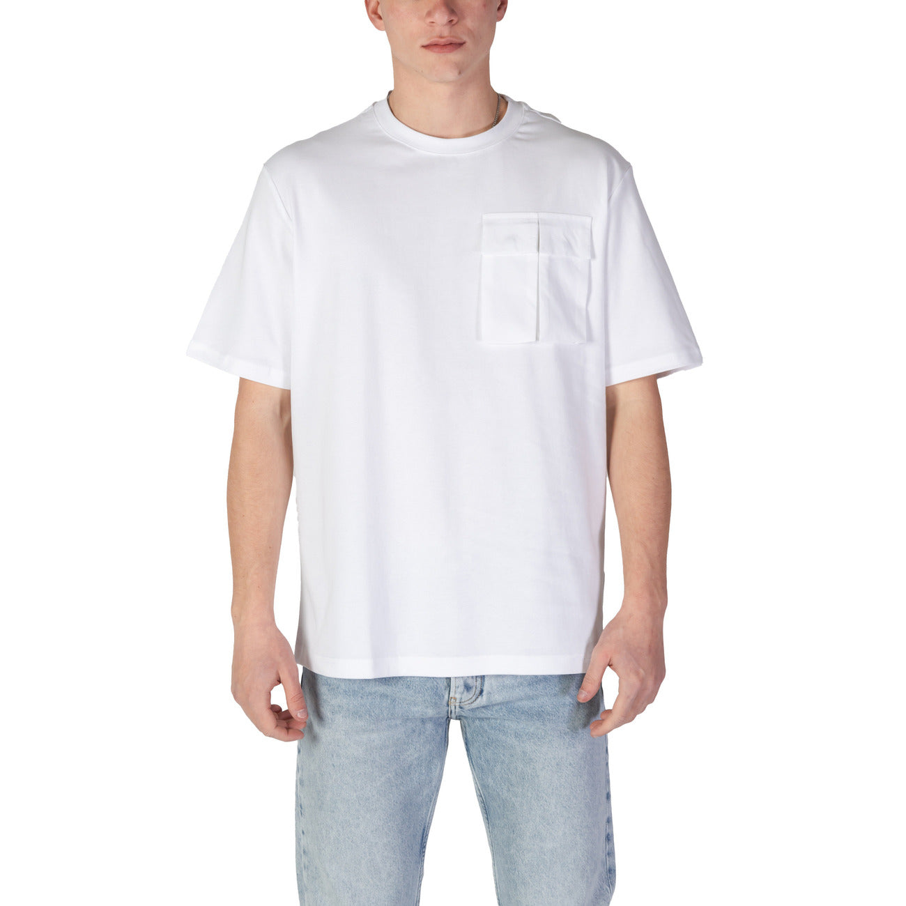 2408591 Antony Morato T-Shirt Bianca Monocromo Uomo