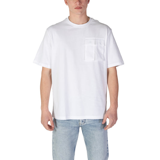 2408591 Antony Morato T-Shirt Bianca Monocromo Uomo