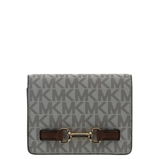 508960 Michael Kors Portafoglio Beige Stampa Donna