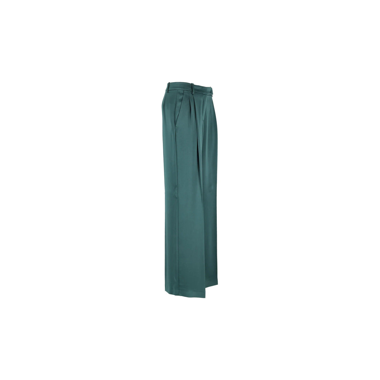 2424804 Pinko Pantaloni Verdi Donna Acetato 91% Tasche