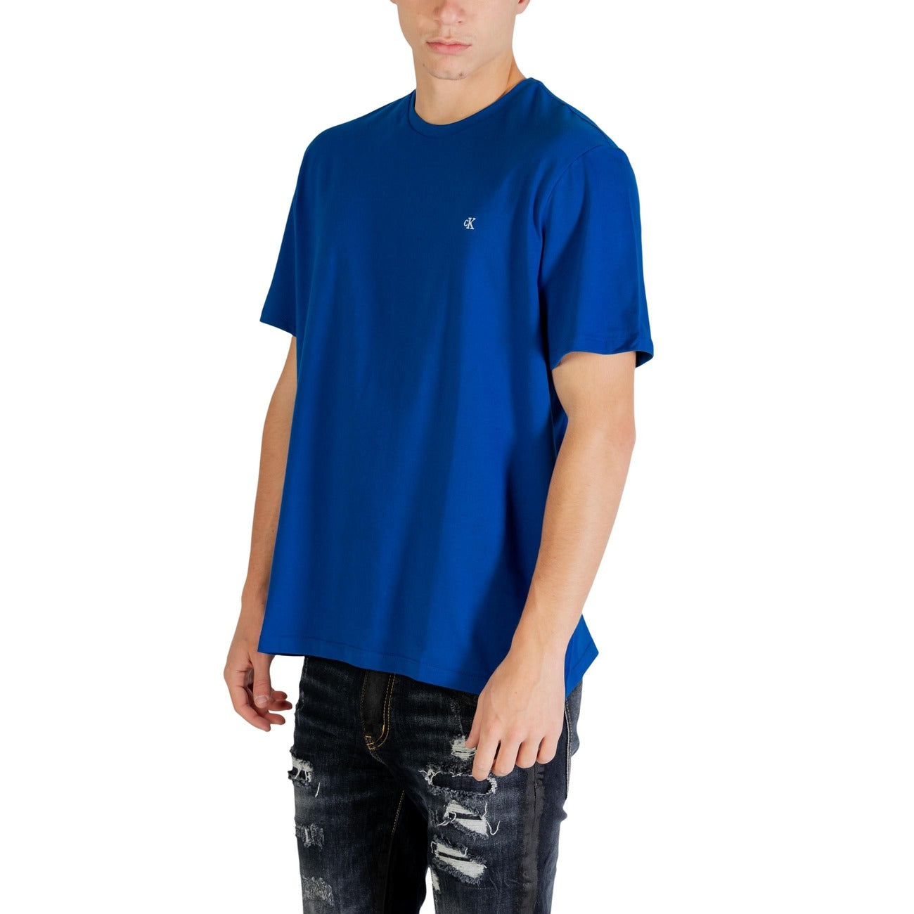 2446620 Calvin Klein Jeans T-Shirt Blu Uomo