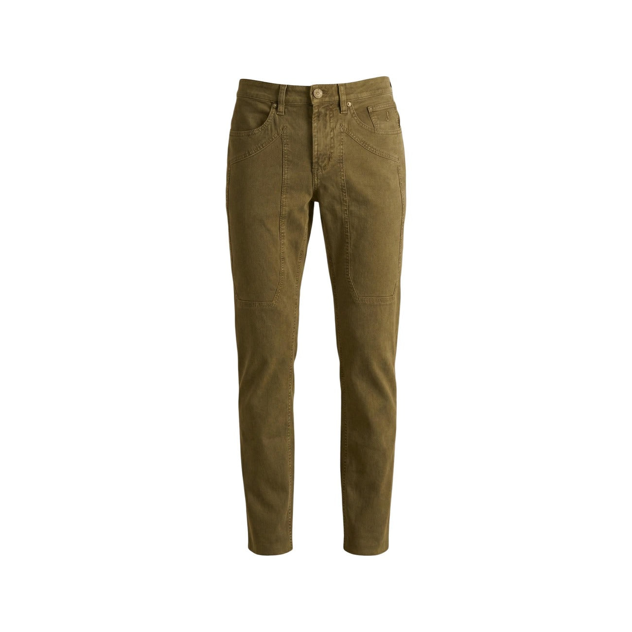 2457039 Jeckerson Pantaloni Verde Ciniglia Uomo