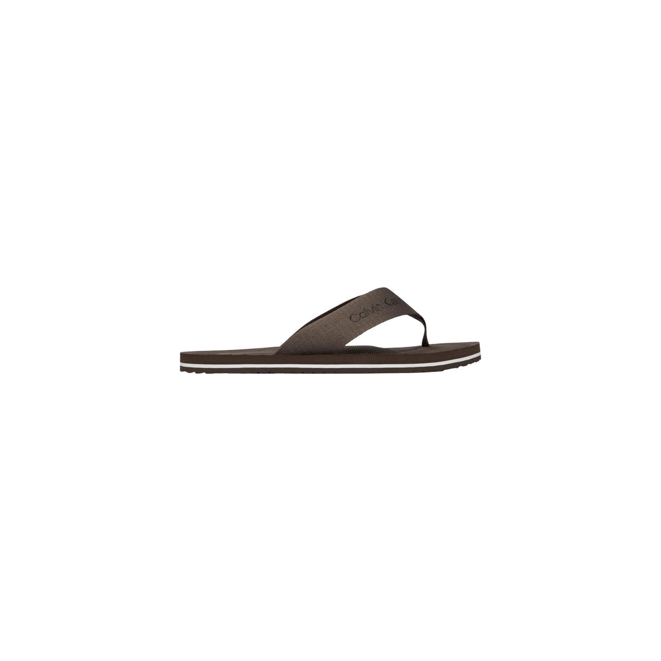 2461560 Calvin Klein Sandali Marrone Poliestere Uomo