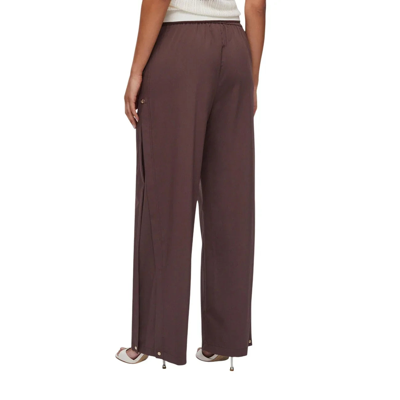 515120 Liu Jo Pantaloni Marrone Donna