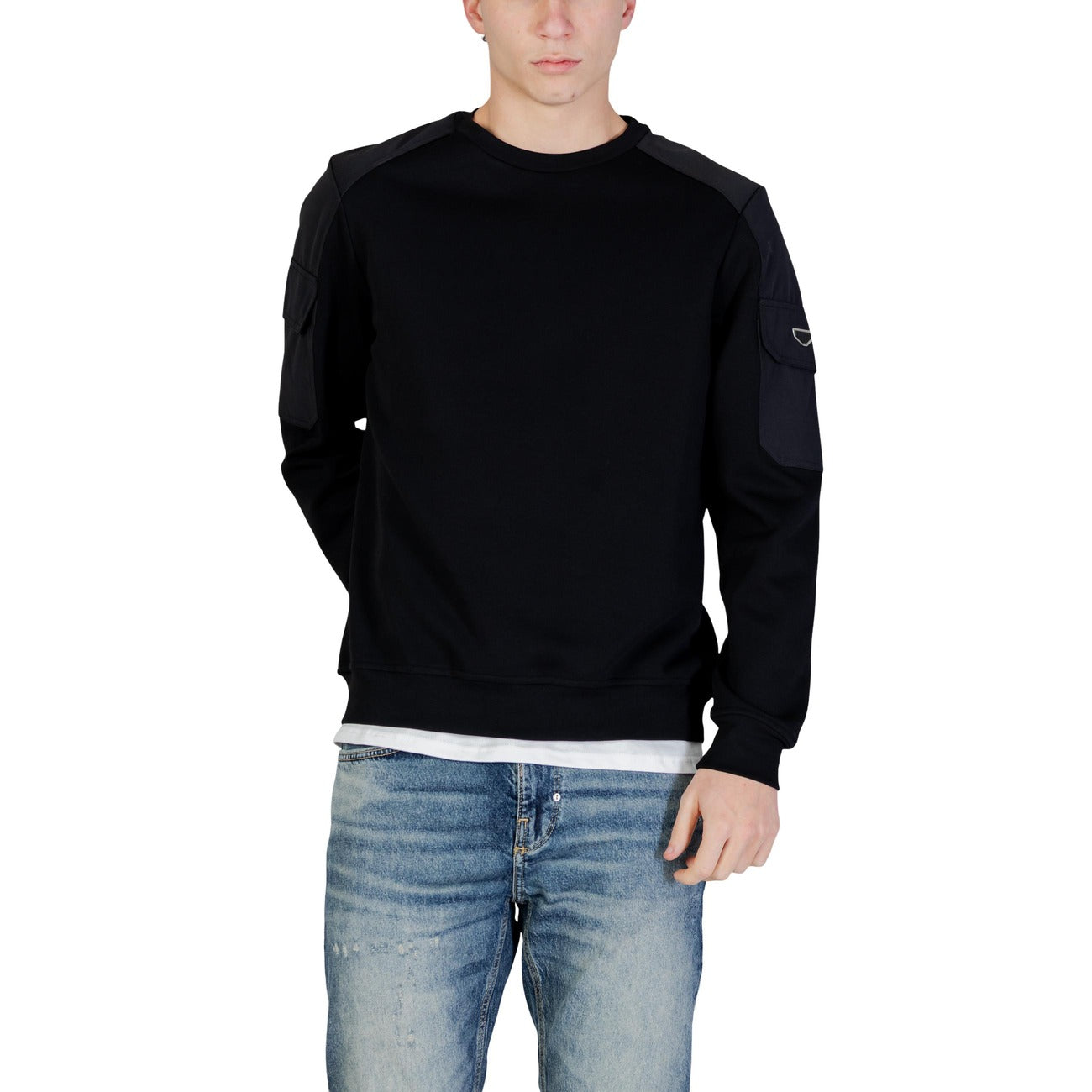 2449626 Antony Morato Felpa Nera Uomo