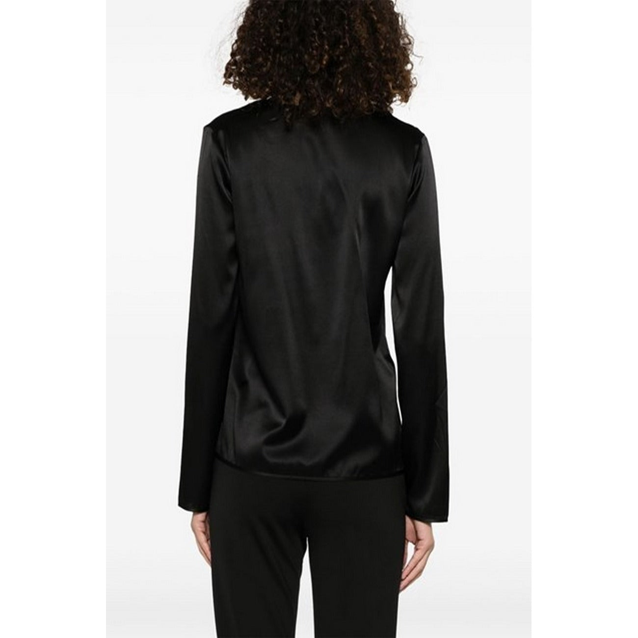 493922 Pinko Blusa Nera Seta Donna Primavera/Estate