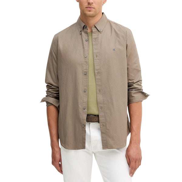 Camicia Beige Uomo