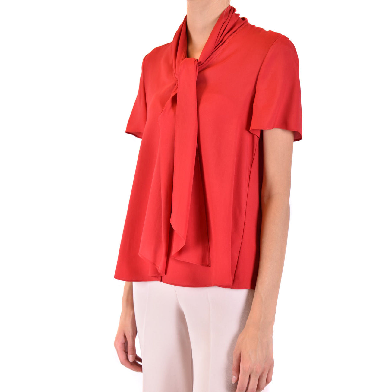 491979 Emporio Armani Blusa Rossa Donna Primavera/Estate