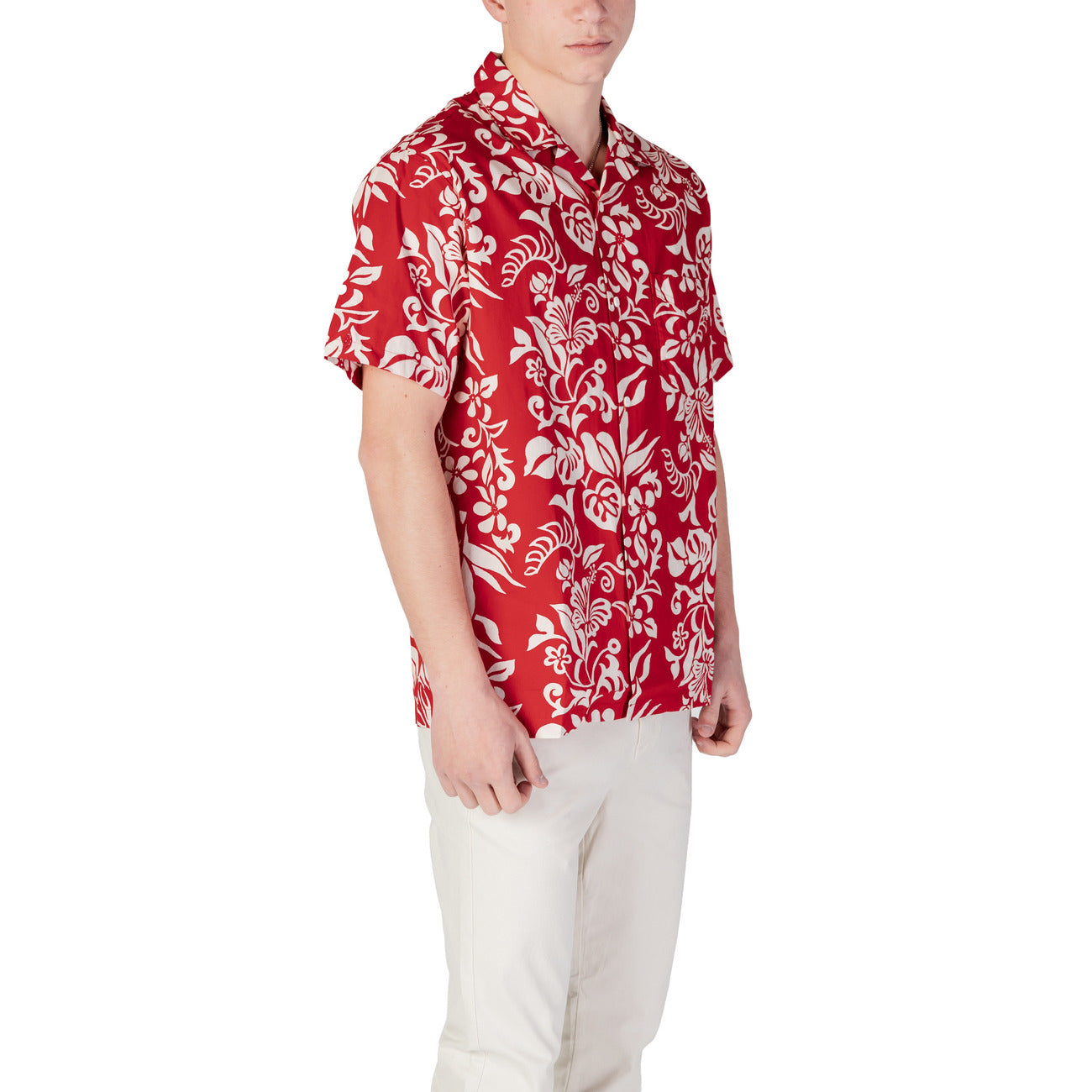 2409633 Replay Camicia Rossa Uomo
