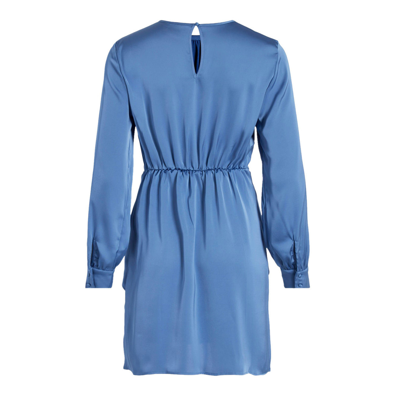 351424 Vila Clothes Abito Azzurro Corto Donna